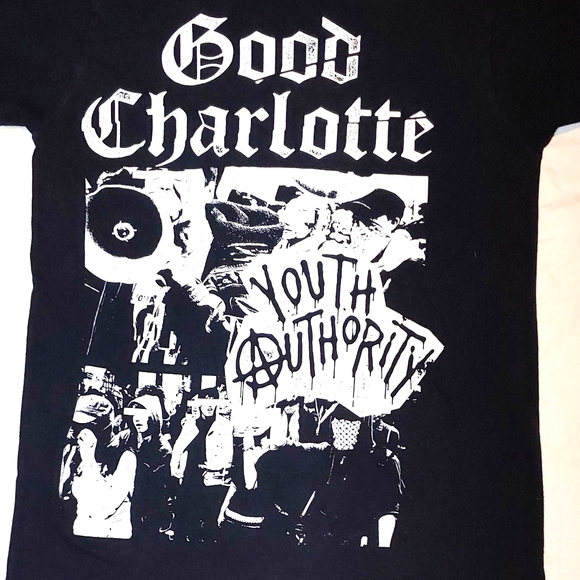 Good Charlotte Youth Authority Vintage Concert Band Tee Shirt Medium Unisex - Picture 1 of 5